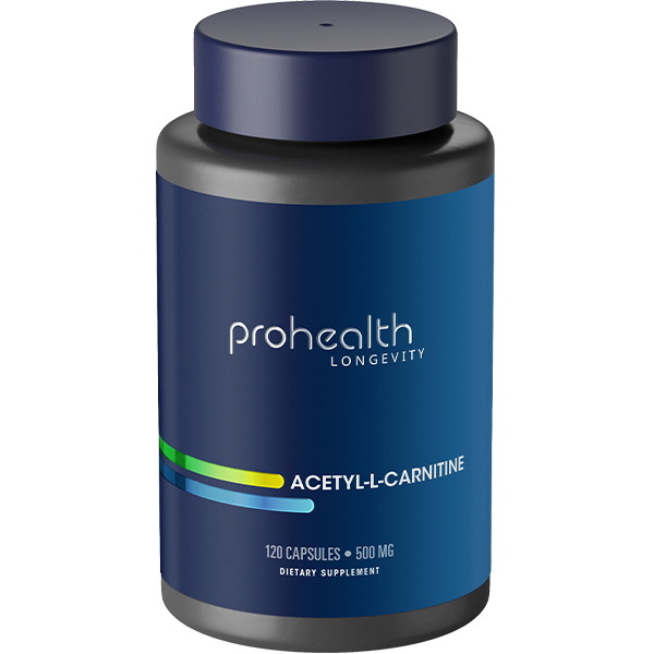 Acetyl L-Carnitine boosts energy production, brain function, and cognition, reduces mental fatigue, blood pressure, and chronic inflammation, and aids in weight loss by enhancing fat burning capabilities.