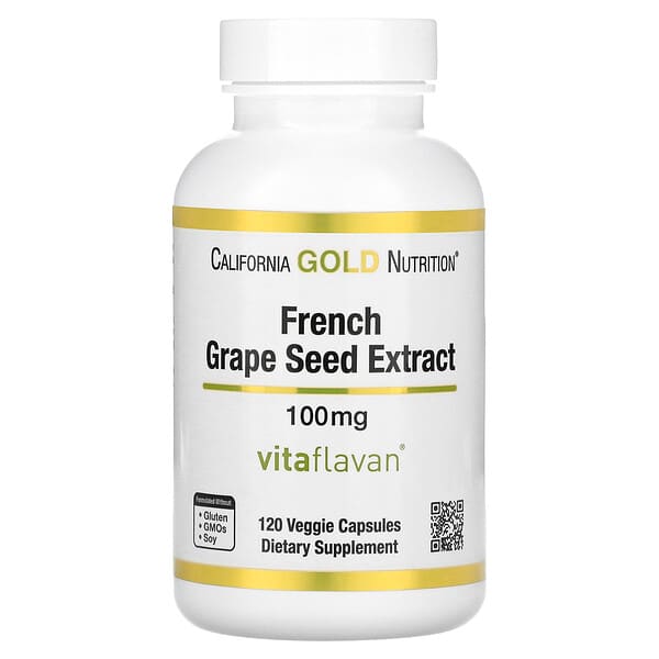 Grape Seed Extract, derived from red wine grape seeds, is rich in antioxidants and offers multiple health benefits. It supports cardiovascular health, boosts immunity, promotes skin health, and may have anti-cancer properties.