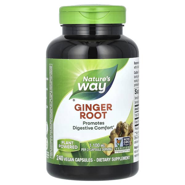 Ginger Root aids digestion, reduces nausea, fights flu, and colds. It combats chronic diseases, reduces muscle pain, lowers blood sugars, and improves heart disease risk factors, promoting overall wellness.