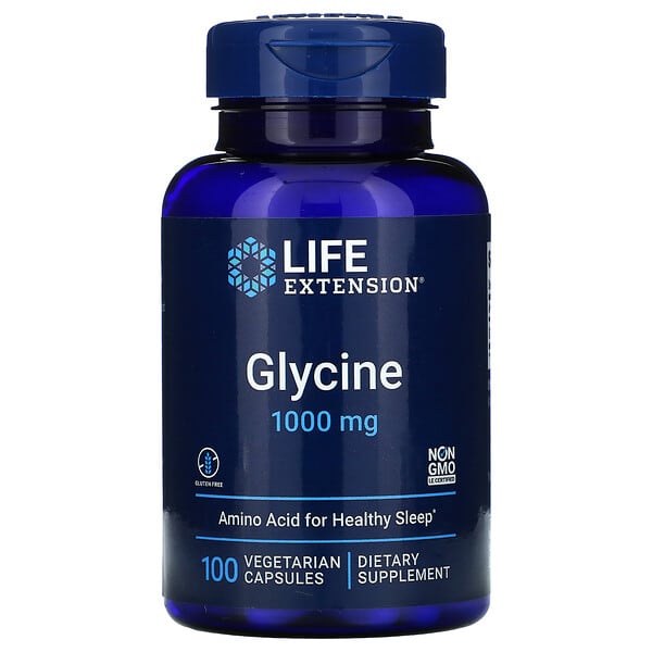 Glycine is a vital amino acid aiding in protein, DNA, and collagen production, supporting digestive and nervous system health. It promotes sleep quality, enhances memory, may help treat mental health disorders, and has anti-inflammatory and antioxidant properties.