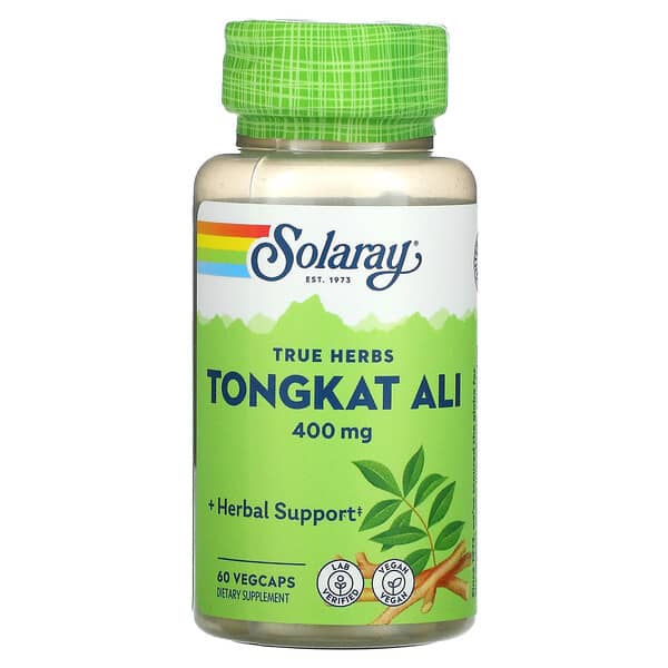 Tongkat Ali is a potent herb traditionally used to boost energy, mood, and libido. It supports muscle growth, weight loss, immune system, and has anti-aging, stress-reducing, and detoxifying properties.