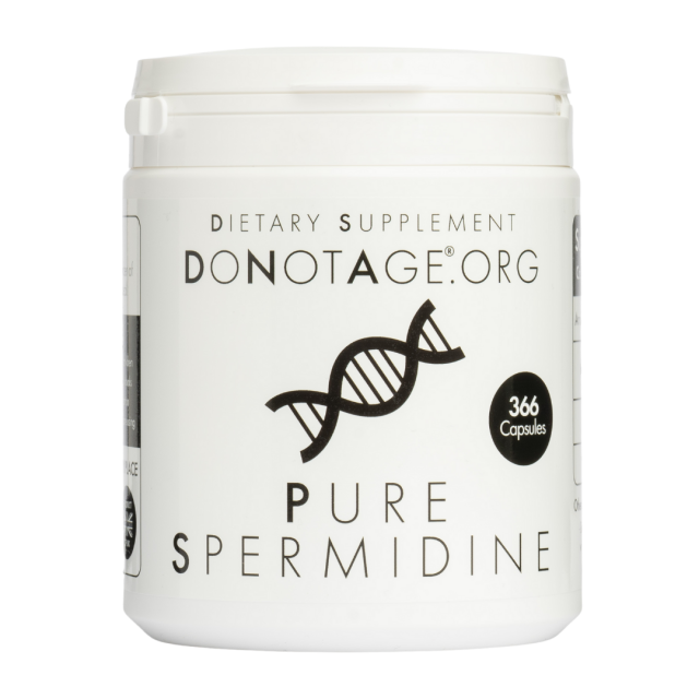 Spermidine is a natural polyamine that enhances overall health, longevity, and reduces age-related decline. It supports heart and brain health, aids digestion, promotes nutrient absorption, and bolsters the immune system.